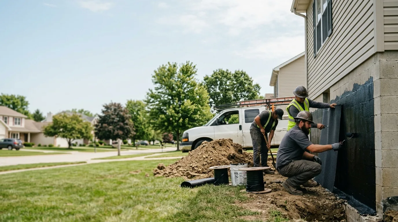 Basement Waterproofing in Campbell, OH near me
